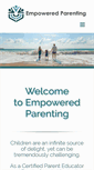 Mobile Screenshot of empoweredparenting.com
